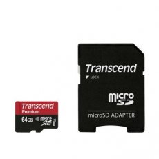 760557825722 TRANSCEND microSDXC memory card 64GB 90MB/sec UHS-I