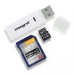 5055288446458 INTEGRAL geheugenkaartlezer SD & MicroSD USB2.0