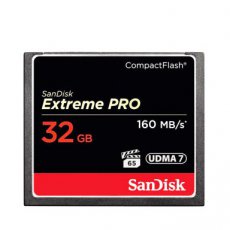 619659102432 SANDISK CompactFlash CF geheugenkaart 32GB 160MB/sec Extreme Pro
