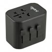 8718503027630 JUPIO Travel Adapter USB-A & USB-C - JTA0010