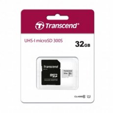 TRANSCEND micro-SDHC geheugenkaart 32GB 100MB/sec UHS-I 300S