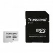 760557842071 TRANSCEND micro-SDHC geheugenkaart 32GB 100MB/sec UHS-I 300S