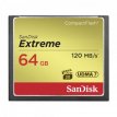 619659123710 SANDISK CompactFlash CF geheugenkaart 64GB 120MB/sec Extreme - SDFXSB-064G-G46