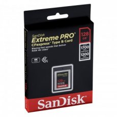 619659180805 SANDISK CFexpress Type B geheugenkaart 128GB Extreme Pro - SDCFE-128G-GN4NN