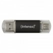 4034303031269 INTENSO USB-stick OTG 64GB 2in1 USB-A & USB-C USB3.2 Gen 1x1 Twist Line
