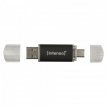 4034303031269 INTENSO USB-stick OTG 64GB 2in1 USB-A & USB-C USB3.2 Gen 1x1 Twist Line