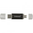 4034303035700 INTENSO USB-stick OTG 256GB 2in1 USB-A & USB-C USB3.2 Gen 1x1 Twist Line