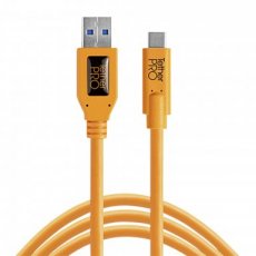 818307014459 TETHER TOOLS TetherPro USB 3.0 kabel USB-A naar USB-C 4,6 meter - CUC3215-ORG