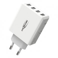 ANSMANN USB-lader 30W 4x USB-A  wit - 1001-0113