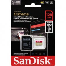 619659188450 SanDisk microSDXC Memory Card 128 GB 190MB/s Extreme