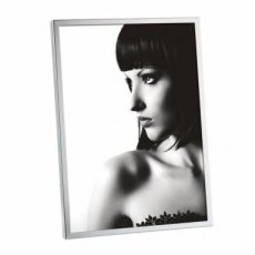 8003426006153 MASCAGNI kader 15x20 M824 metaal smal zilver recht