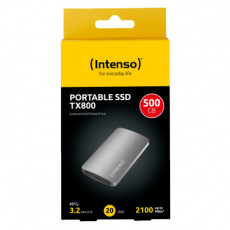 4034303035571 INTENSO draagbare SSD 500GB 2100MB/sec TX800