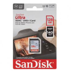 619659200558 SANDISK microSDXC geheugenkaart 128GB 140MB/sec Ultra