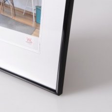 8020912040002 ZEP kader 40x60 Basic Frame PVC zwart - KB9